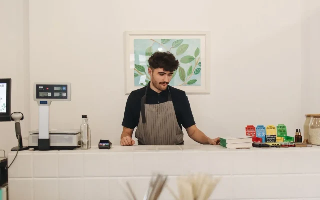 Boutique indépendante, photo d’illustration